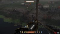 Aim at the enemy from the safety of the battlements. 
