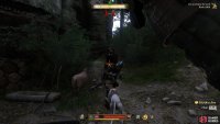 If you attempt to save the hermit, the Knights will come in immediately and attack.