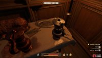The Wine can be found on the table behind where you first start this scene.