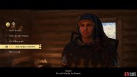 You can then find her alive and well in the nearby cottage to get more information on her attack.