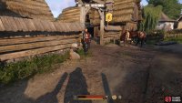 You’ll find Jan Posy standing outside of the tavern.