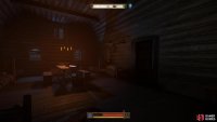 Head through this on the second floor of the saints tavern