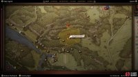 Head to the center of the search area to find the wolves and the missing sheep.