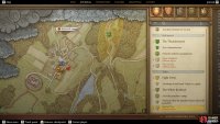 The camp that Hensel is captive in can be found by following the northeast path out of the village.