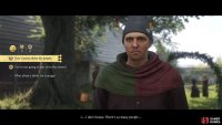 Speak to Dobravka near the campfire and select the highest speech check to get her to dance with you.