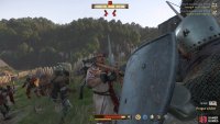 Now help Zizka fight the enemies at the lower castle.