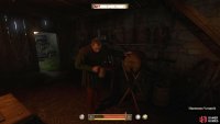 During Phase 3, you’ll find him by the keg in the opposite side of the stables.