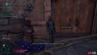 Speak to Jago to enter the warehouse.