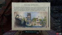 The sketch points to an area near a forgotten city.