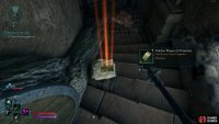Find the relic on its steps.