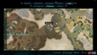 The vendor lurks near the Deadfall Highlands.