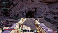 Enter this crevice.