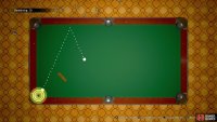 Easy 1 is a simple bank shot, but make sure you don’t shoot too hard.