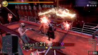You can still continue to attack normally while the boomerangs are out there.