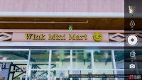 You just need a photo of the sign above the entrance.