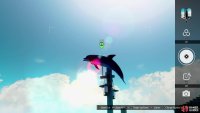 You should see another dolphin statue on a pole.