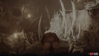 This will be the final fight with Koko, but the fight will only end if you make him fall down the hole.