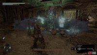 Defeat the two Sentenzas and continue through the gate to reach the Abbey.