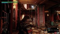 Go up the ladder in the first room on your left.