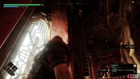 Take the next ladder up in the third room on your left.