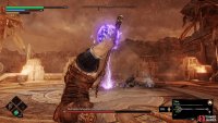 When you see a lightning orb, get to the back of the arena and be prepared to dodge numerous attacks.