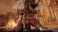 Keep chipping away at Thalmudak, exposing his back, and before long, you’ll be victorious.