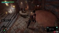 Follow the path until you find the Athanatoi Shaman that guards this Forge Criptex.