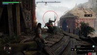 The Crow is on top of the statue near the Eagles Bridge Anvil.