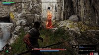 From the Iron Castle Entrance Anvil, go through the gap in the cave to the southwest. Follow the path north to find the Templar.