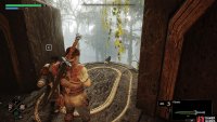 The Crow is at the southern exit of the Sanctum, but you’ll need to complete a puzzle to create the bridge to the plateau.
