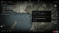 The legendary chest you’re looking for is in a ship moored off of the Osakan coast.