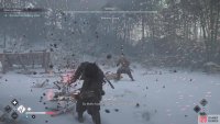 Should you fight him, the daggers he throws explode, so dodge them.