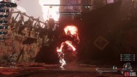 The long combo when Golgra is angry is six hits and the hardest to avoid.