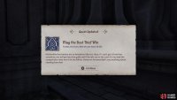If Methredhel gets to the diary first, the game will tell you via updating the quest.
