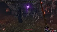 then head into Howling Cave and expunge the necromancers there.
