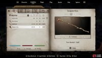 Return to Sanguine to get your gear back, as well as Sanguine’s Rose.
