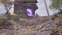 Approach the Strange Door to get started on visiting The Shivering Isles.