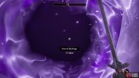 Once all of the strange dialog is done, you can enter the portal.