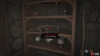 Items you can steal will always be highlighted in red.