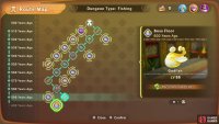You&rsquo;ll get a random Treasure Grove dungeon spawn - check to see if the boss fish you need spawned and if not, replant the Treasure Grove.