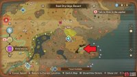 Sednas Shrine is found in the East Dryridge Desert region.