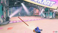 From the starting flag, go toward the P Switch.