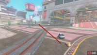 From the last panel, take the warp pipe up, and follow the road around the corner to the north.
