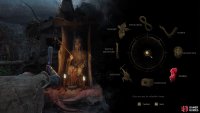 Using the Invoke menu at the shrine and purchasing items will increase your Madness.