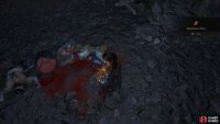 If you tried helping Matchstick find his Granny, then he will be found inside the Mort Grotto surrounded by the Cursed Miners. Image via Gamer Guides / 505 Games.