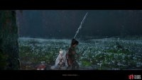 You next find the White-Robed Elder in the Tomb area, which will later have an impact relating to later act story choices. Image via Gamer Guides / 505 Games.