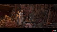 The White Robed Elder choice can be either accept or refuse. Both are final and affect what&rsquo;s coming up in the Avian Dwelling boss fight. Image via Gamer Guides / 505 Games.