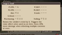 The Sage’s Staff isn’t amazing by itself, but it easily slays undead legions if used properly.
