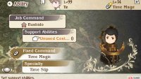 Time Mages aren’t very speedy, so slap on a pair of Hermes Shoes and anything that adds to your Speed.