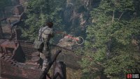 If you climb the ladder on the eastern building, you can get an alternate angle at the Kerotan.